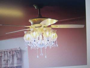 Romantic Ceiling Fan open box Retai...