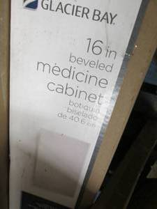 White Medicine Cabinet open box 15....