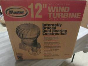 Master Flow 12 inch Black Galvanize...
