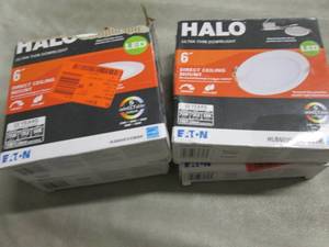 4 Halo HLB 6 in. White Round Integr...