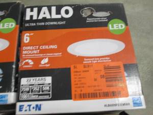4 Halo HLB 6 in. White Round Integr...