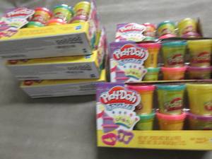 6 pks Play-Doh Sparkle 6-Pack of Gl...