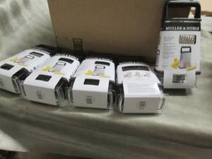 5 Muller & Noble Box Graters with S...