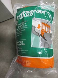 12 2pks Frost King Downspout Guards...