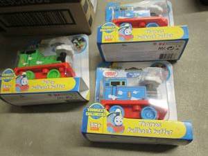 3 Fisher Price Thomas  Pullback Puf...