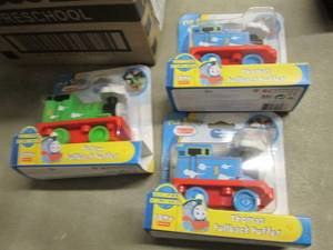 3 Fisher Price Thomas  Pullback Puf...