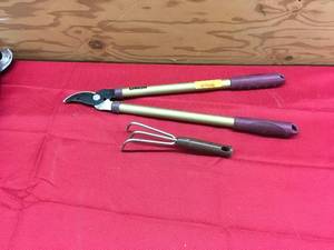 lot 95 image: Anvil Lopper & Garden Hand Rake