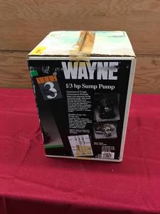 lot 100 image: Wayne 13 HP Sump Pump