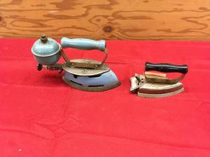 lot 138 image: Two Vintage Irons