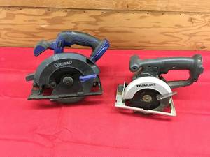lot 162 image: Kobalt Circular Saw & Trimcat Circular Saw