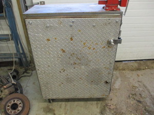 Locking Cabinet on wheels