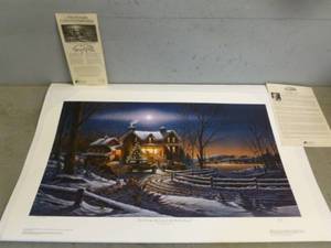 lot 13 image: Terry Redlin Print