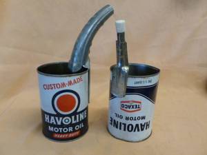 lot 136 image: Vintage Oil Cans