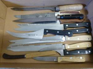 lot 141 image: Kitchen Knives
