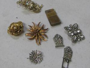 lot 18 image: Jewelry Brooches