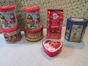 lot 58 image: Lot of Coca-Cola Tins  CSB...