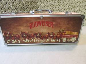 lot 66 image: Budweiser Grilling Set in Case  BS...