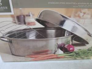 lot 87 image: Stainless Steel Roaster  BS...