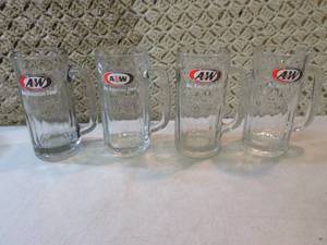 lot 120 image: 4 Large A&W Mugs  F-0...