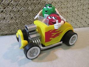 lot 125 image: Hot Rod M&Ms Dispenser  FS...