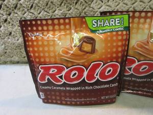 lot 195 image: 3 Bags of Rolo Candy Best by May 20...