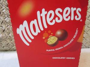 lot 199 image: Box of 18 Bags of Maltesers Candy B...