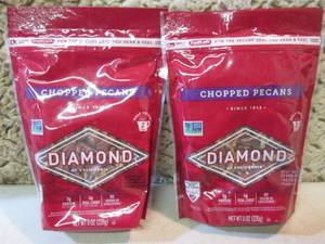 lot 256 image: 2 Bags of Diamond Chopped Pecans Be...
