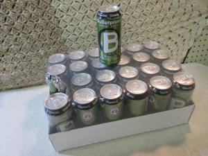 lot 268 image: Case of 24 Cans of Bullet Proof Ene...