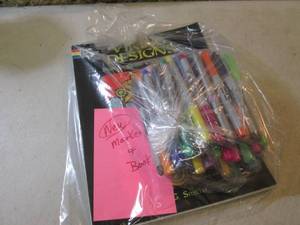 lot 81 image: Lot of Markers and Coloring Books  ...