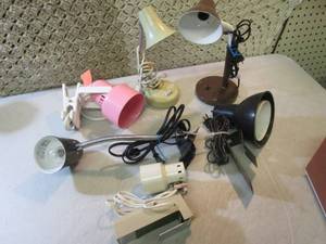 lot 86 image: Lot of Assorted Lamps  EW4...