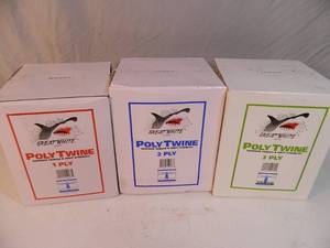 lot 36 image: 3 New Rolls of Poly Twine