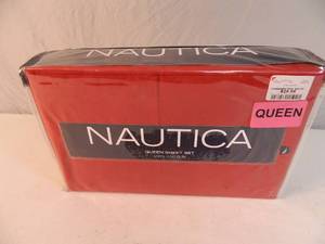 lot 42 image: New Queen Nautica Sheet Set
