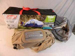 lot 91 image: New Tent and Air Mattresses