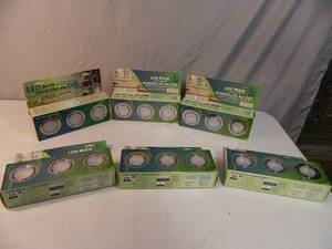 lot 104 image: New LED Puck Lights