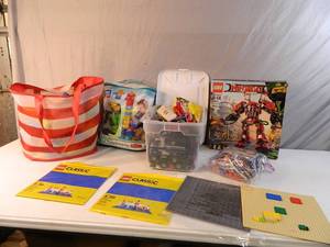 lot 127 image: Legos, Blocks, and More