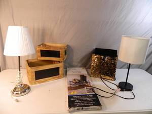 lot 131 image: Shoe Organizer, Baskets, More