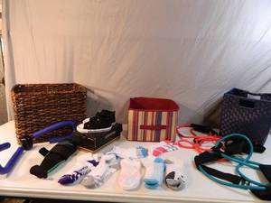 lot 150 image: New Kids Shoes, New Womens Socks, More