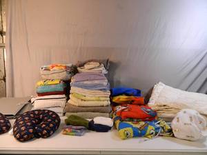 lot 151 image: Towels, Blankets, and More