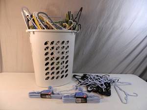 lot 161 image: Hamper and Hangers