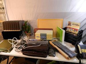 lot 167 image: Safe, DVD Recorder, Office Supplies and More