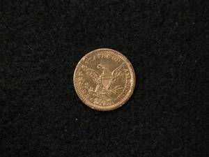 1873 Two and One Half Dollars Liber...