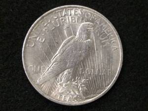1922 Peace Silver Dollar...