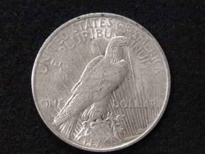 1922 Peace Silver Dollar...