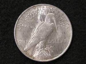 1922 Peace Silver Dollar...