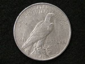 1922 Peace Silver Dollar...