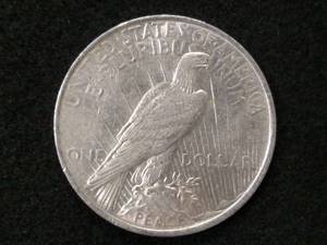 1923 Peace Silver Dollar...