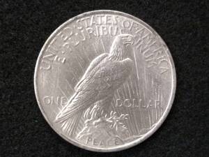 1923 Peace Silver Dollar...