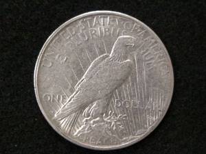 1923 S Peace Silver Dollar...