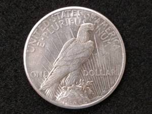 1925 Peace Silver Dollar...