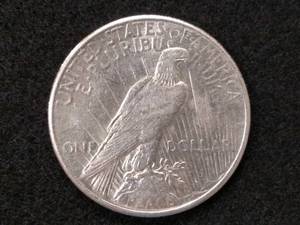 1925 Peace Silver Dollar...